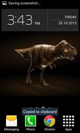 T - REX HD LWP免费截图1