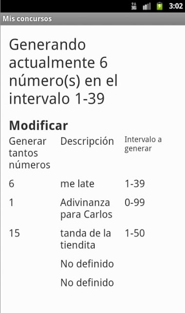 Generador de n&uacute;meros截图5