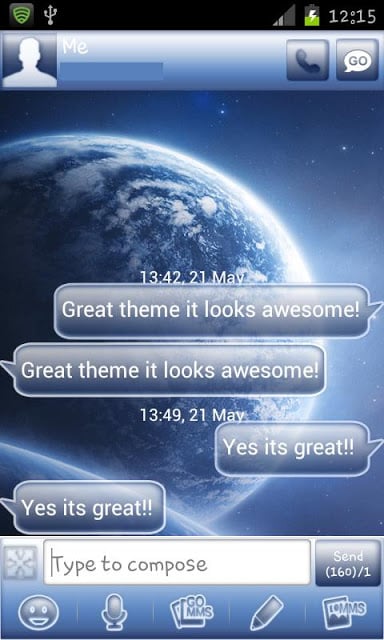 Galactica Go Sms Pro截图4