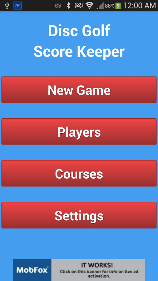 Disc Golf Score Caddy截图7