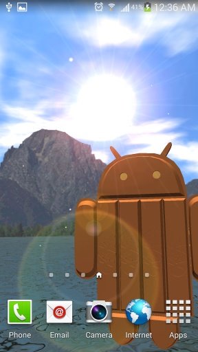 Android Kitkat Live Wallpaper截图4