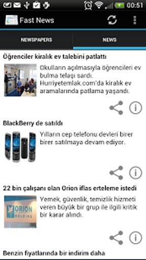 Hızlı Haber / Gazeteler截图7