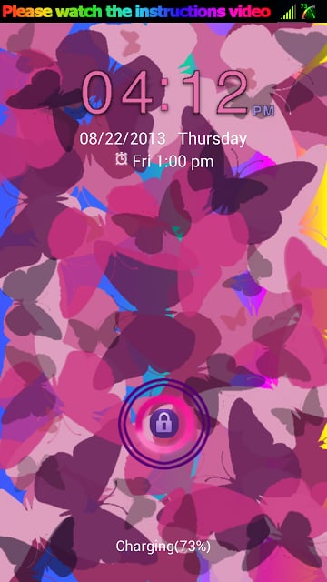 Butterfly Camo for GO Locker截图1