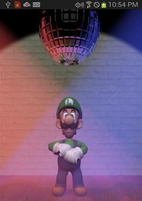 Disco Luigi Live Wallpaper截图3