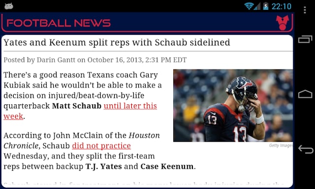 Houston Football News截图3