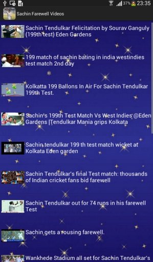 Sachin Farewell Videos截图3