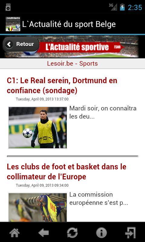 Sport - Belgique截图4