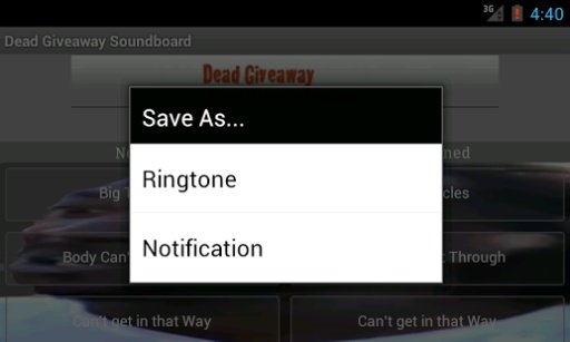 Dead Giveaway Soundboard截图2