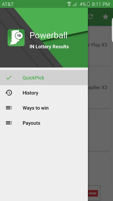 IN Lottery Results截图10