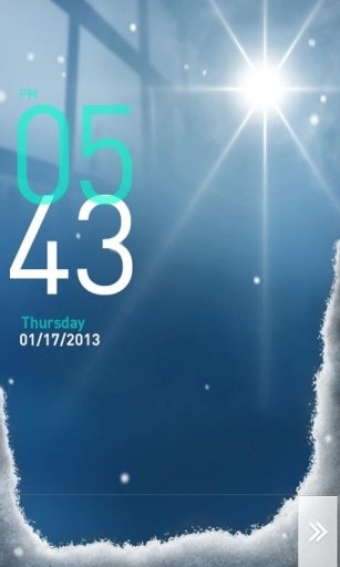 Tia Locker - Sky_Snow theme截图2