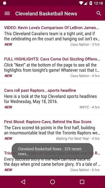 Cleveland Basketball News截图9