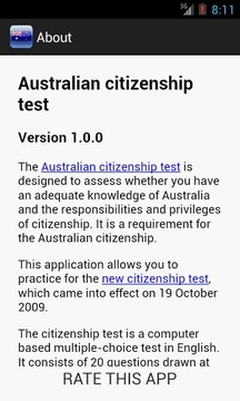 Australian Citizenship Test截图