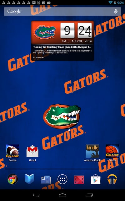 Florida Gators Live Clock截图3