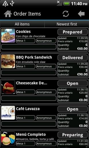 Restaurant Menu - FULL (beta)截图8