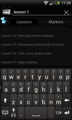 Piano lessons on video截图9