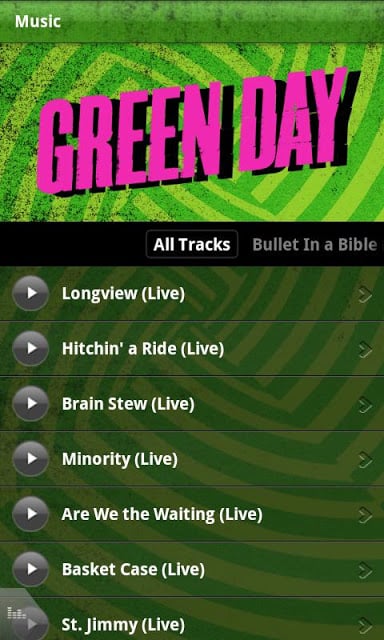 Green Day's official app截图2