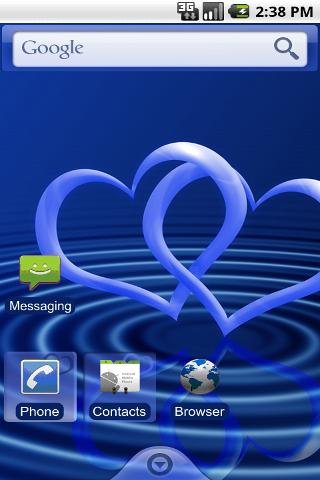 Blue Hearts Theme截图2