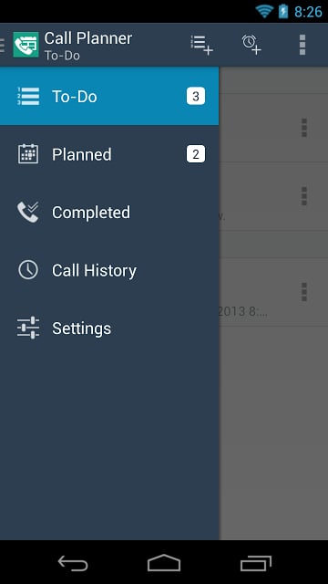 呼叫规划 Call Planner截图2