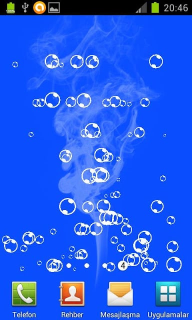 Bubbles Live Wallpaper截图4
