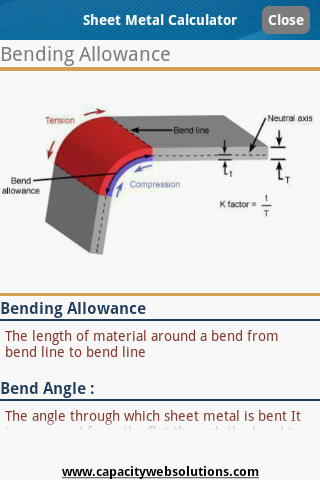 Sheet Metal Calculator截图10