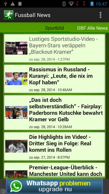 Fu&szlig;Ball News截图5