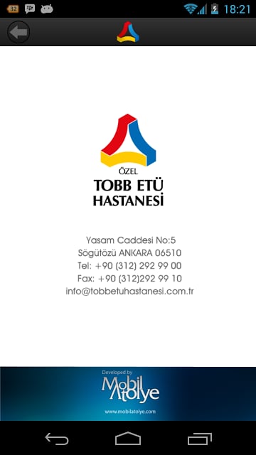 TOBB ET&Uuml; Hastanesi截图7