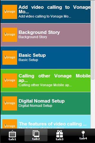 Vonage的移动指南截图2