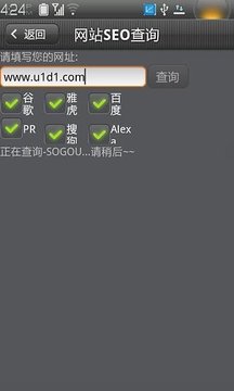 网站SEO查询截图