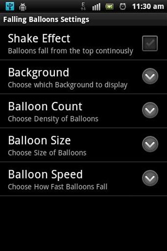 Balloons Falling LWP截图4