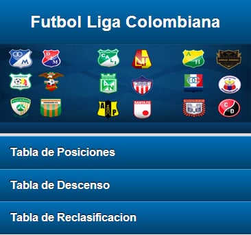 Liga Colombiana截图5