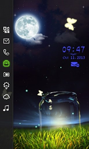 Butterfly Locker Live Theme截图5