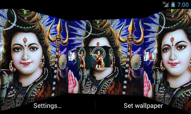 Shiv Shankar 3D Live Wallpaper截图2