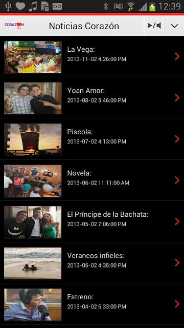 Radio Coraz&oacute;n para Android截图2