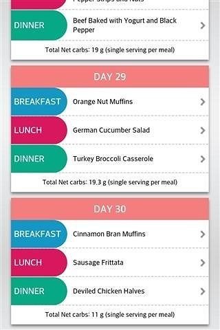 低碳水化合物饮食计划截图1