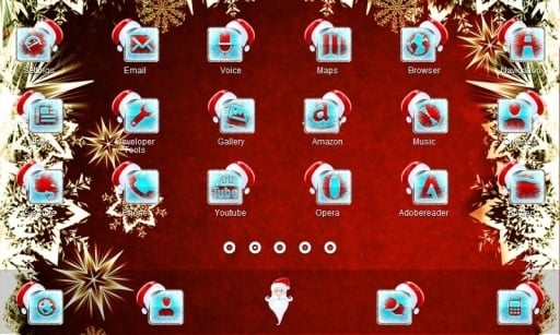 GO Launcher 圣诞帽子截图6