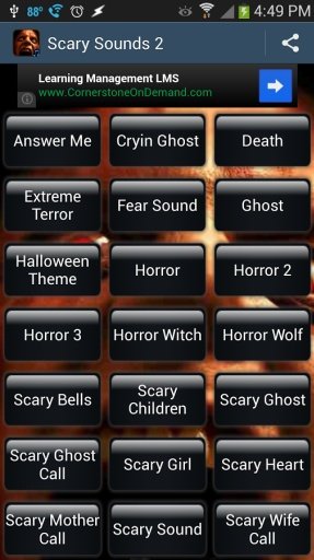 Scary Horror Ringtone Sounds 2截图5