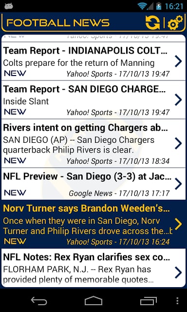 San Diego Football News截图6