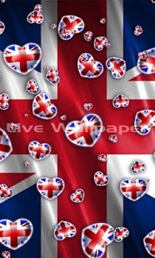 英国国旗的心截图2
