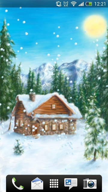 Drawn Winter Wallpaper截图5