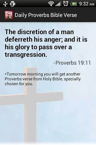 Daily Proverbs Bible Verse截图1