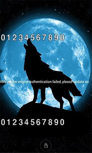 Moon Wolf Locker Wallpaper-VLife截图2