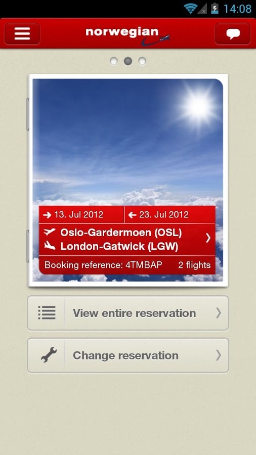 Norwegian Travel Assistant截图1