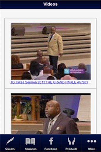 TD Jakes Sermons Fan Pro截图4