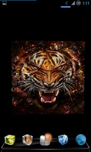 Abstract Tiger Live Wallpaper截图4