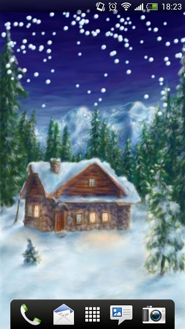 Drawn Winter Wallpaper截图1