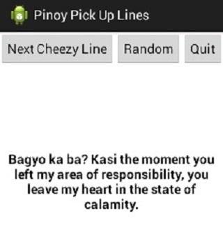 Pinoy Pick Up Lines Version 4截图1