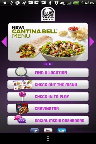 Taco Bell Mobile App截图2