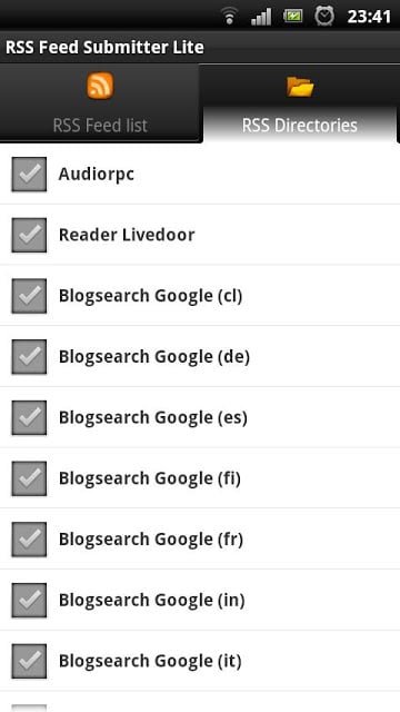 RSS Feed Submitter Lite截图8