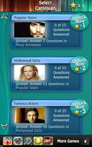 Movie Stars &amp; Celebs Quiz HD截图2