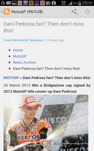 Moto GP Fan News截图7